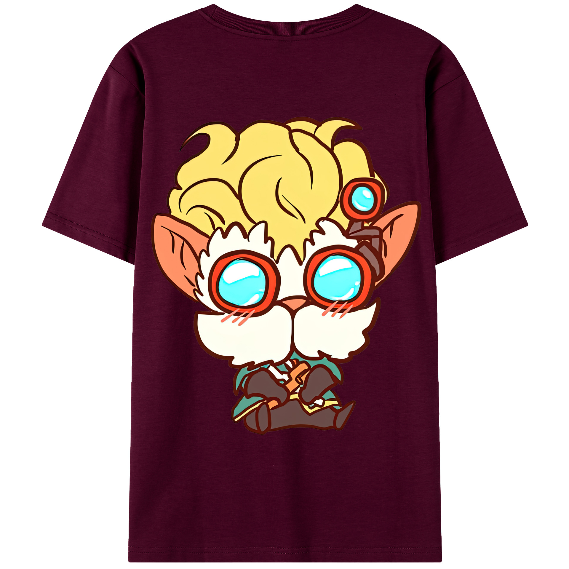 リーグ・オブ・レジェンド League of Legends LOL レディース半袖Tシャツ(バックプリント)